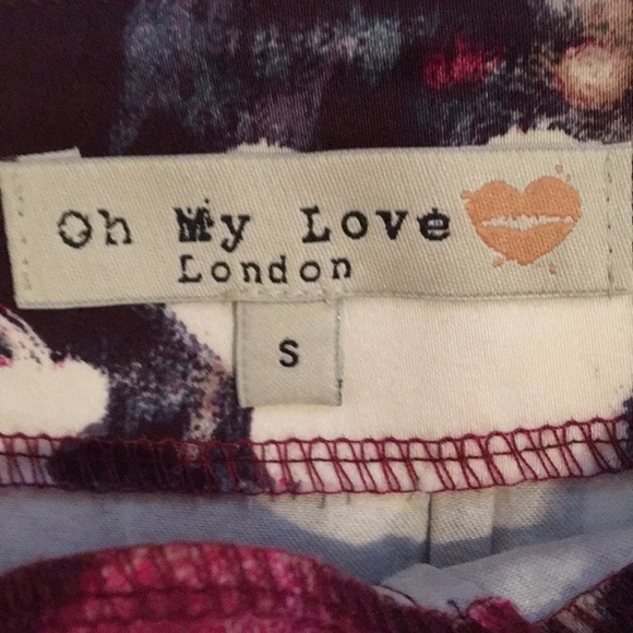 Floral Mini Skirt - Picture 4 of 4